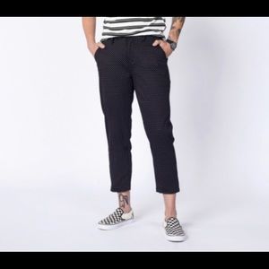Publish x Wildfang cropped polka dot pants